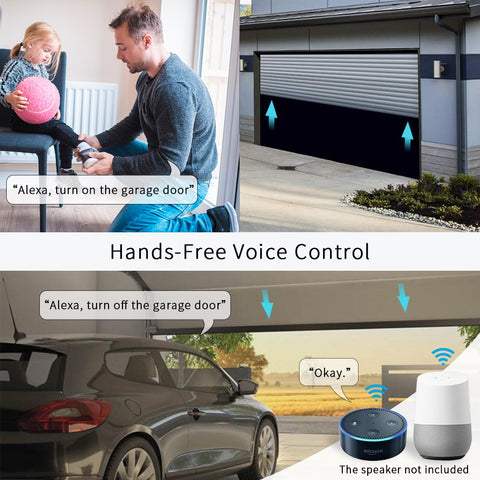 Garage Door Sensor Opener Controller Remote WiFi Switch