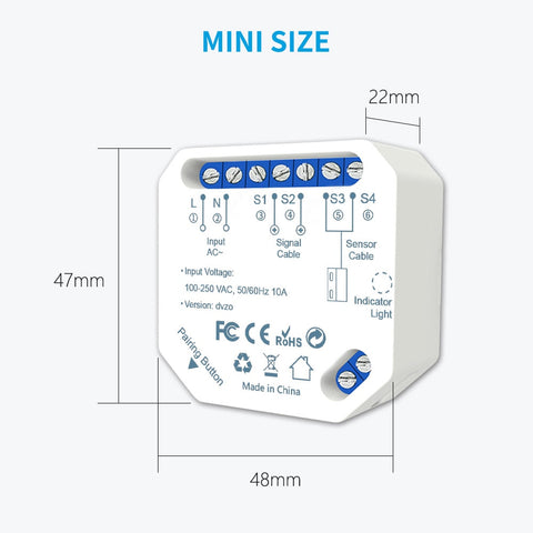 Garage Door Sensor Opener Controller Remote WiFi Switch