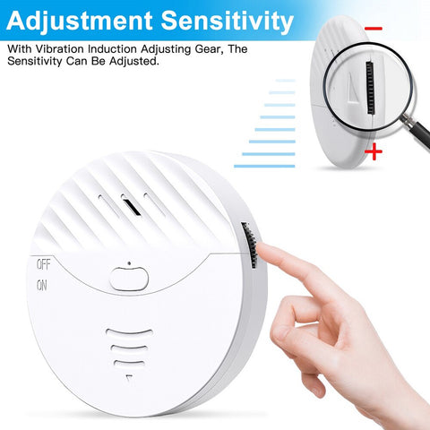 WiFi Window  Door Vibration Alarm Sensor