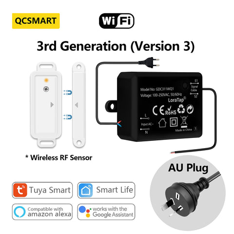 Garage Door Sensor Opener Controller Remote WiFi Switch