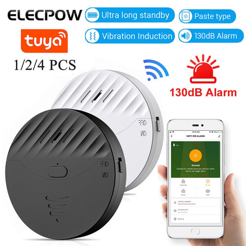 WiFi Window  Door Vibration Alarm Sensor