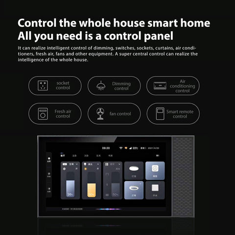 Home Control Panel Controls