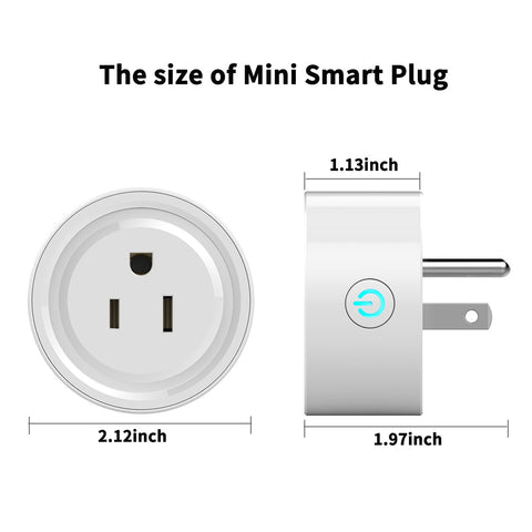 US Plug Smart Power Outlet WiFi 2.4GHz 10A